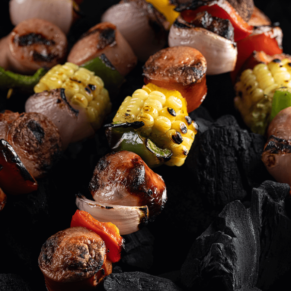 Brochetas de Salchicha Tangamanga